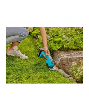 GARD-ENA cordless grass shears PowerCut 20/18V P4A solo, with shrub knife (turquoise/grey, without battery and charger, POWER FOR ALL ALLIANCE) nr 2