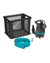 GARD-ENA dirty water submersible pump 10500 BASIC, flood set, submersible/pressure pump (Kolor: CZARNY/turquoise, 400 watts, including hose connection, storage box) - nr 5
