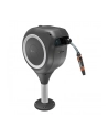 GARD-ENA patio hose box RollUp M, 20 meters, hose reel (grey/Kolor: BIAŁY, incl. cleaning syringe) - nr 15