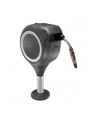 GARD-ENA patio hose box RollUp M, 20 meters, hose reel (grey/Kolor: BIAŁY, incl. cleaning syringe) - nr 23