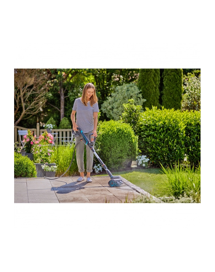 GARD-ENA cordless multi-cleaner AquaBrush Universal 18V P4A, hard floor cleaner (grey/turquoise, Li-Ion battery 2.5Ah P4A, POWER FOR ALL ALLIANCE) główny