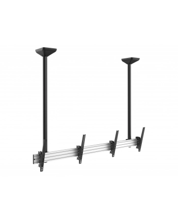 Equip 650373 Uchwyt Do Telewizorów 139,7 Cm (55'') Czarny/Srebrny