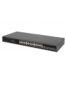 Digitus Przełącznik Sieciowy 24 Porty 10 100 1000 + 4Sfp+ Uplink Do 19 Calowych Szaf Serwerowych Funkcjonalność L2+ (DN80223) - nr 2