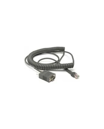 Datalogic CAB-408 RS-232 Pwr Coil 9-Pin Fem (90A051891) nr 2
