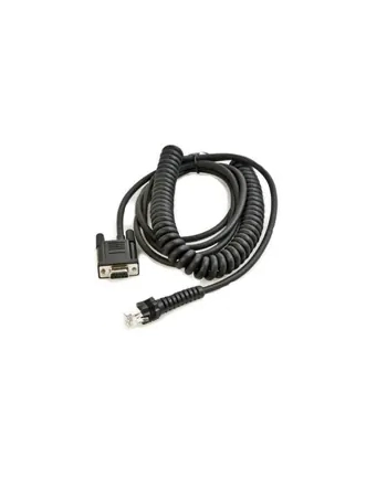 Datalogic RS-232 PWR, 9P, Female, Coiled, 3.6 m (CAB-459)