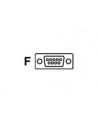 Datalogic RS-232 PWR, 9P, Female, Coiled, 3.6 m (CAB-459) - nr 1