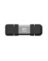 Pendrive Silicon Power Mobile C51 128GB USB-A USB 3.2 Type-C 120MB/s Srebrny - nr 12