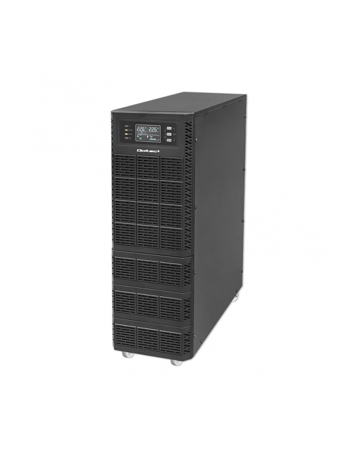 Zasilacz awaryjny UPS Qoltec 10kVA | 10000W | Power Factor 1.0 | LCD | EPO | USB | On-line główny
