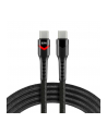 Kabel przewód USB-C PD RGB LED 1m everActive CBB-1PDR Power Delivery 3A z obsługą szybkiego ładowania 60W - nr 1
