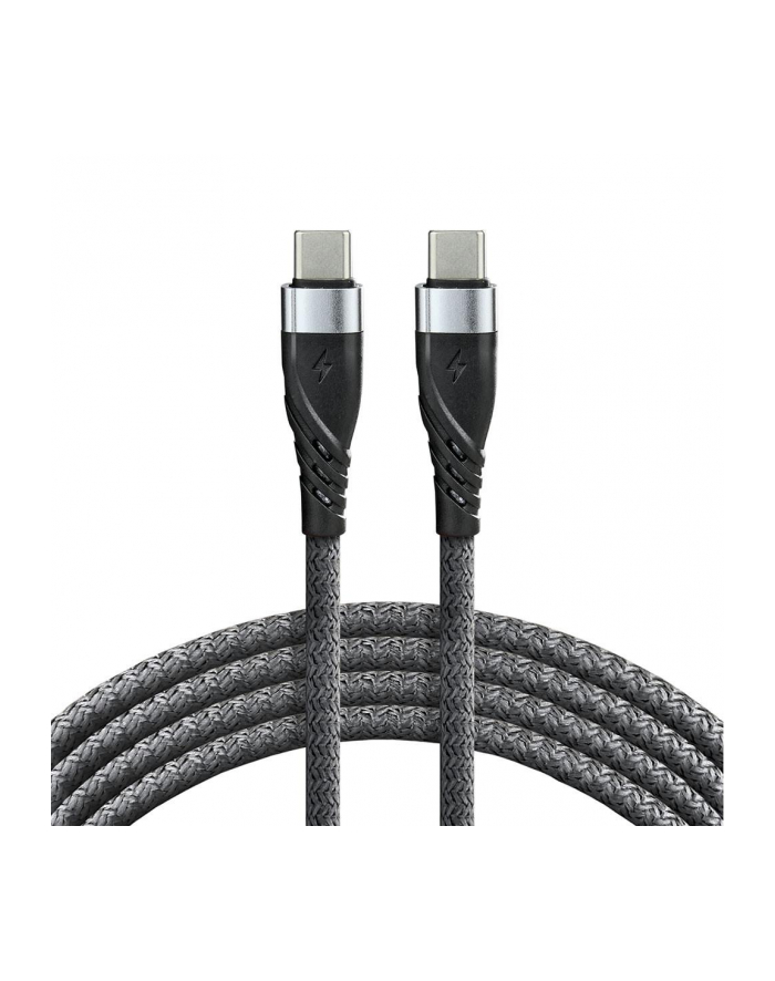 Kabel przewód USB-C PD 200cm everActive CBB-2PDG Power Delivery 3A z obsługą szybkiego ładowania 60W główny