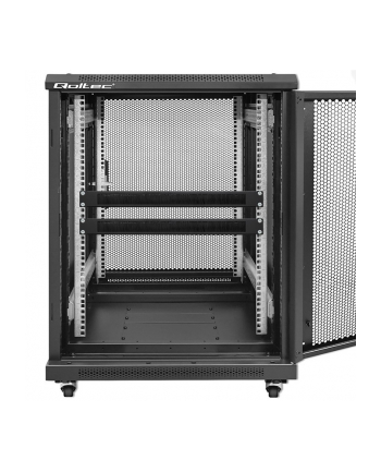 Przepust szczotkowy Qoltec do szaf RACK 19'' | 1U