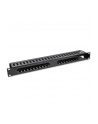 Organizer kabli QOLTEC do szaf RACK 19'' | 24 porty | 1U - nr 4