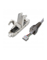 Wtyk QOLTEC RJ45 beznarzędziowy STP | CAT6 | JACK PIN | T568B | T568A - nr 5