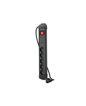 Listwa zasilająca Lanberg SP1 1.5m 5x 230V PL czarna