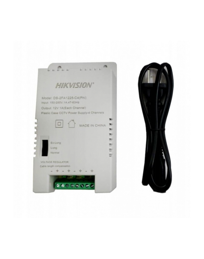hikvision Zasilacz 12V/1A DS-2FA1225-C4 główny