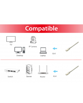 Equip Patch Cat6A 10x/Box S/FTP 2xRJ45 1.00m szary LSZH (645600)