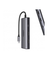 Ugreen Adapter USB Adapter 6w1 CM498 Hub USB do 2x USB-A 3.0, USB-C 3.0, 2xHDMI, PD (15852) - nr 4