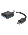 C2G 20Cm Displayport To Vga Adapter Converter - Dp Male Female Black 20 Cm (84323) - nr 6