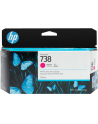 HP INC Atrament HP Ink/HP 738 130-ml MGT DesignJet Ink - nr 1