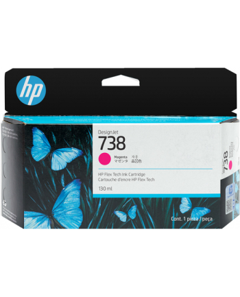 HP INC Atrament HP Ink/HP 738 130-ml MGT DesignJet Ink