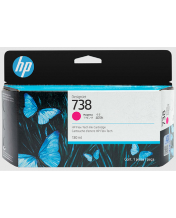 HP INC Atrament HP Ink/HP 738 130-ml MGT DesignJet Ink