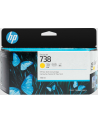 HP INC Atrament HP Ink/HP 738 130-ml YLW DesignJet Ink - nr 1