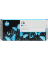 HP INC Atrament HP Ink/HP 738 300-ml Cyan DesignJet Ink - nr 1