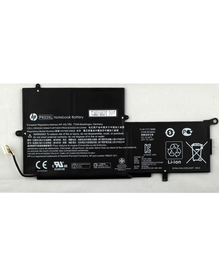 Hp Batt 3C 56Whr 4.96Ah LI (789116005) główny