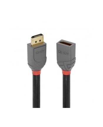 LINDY PRZEDŁUŻACZ KABLA DISPLAYPORT  36498  3.00 M  (ANTHRALINE) nr 1