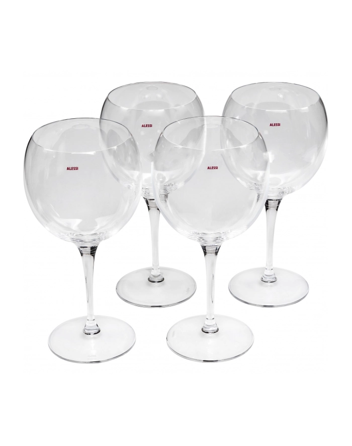 4 Kieliszki Do Wina Czerwonego Alessi Mami Xl 650 Ml (Sg1190S4) główny