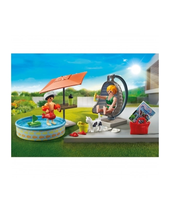 PLAYMOBIL 71476 City Life Starter Pack Splashing fun at home, construction toy nr 2
