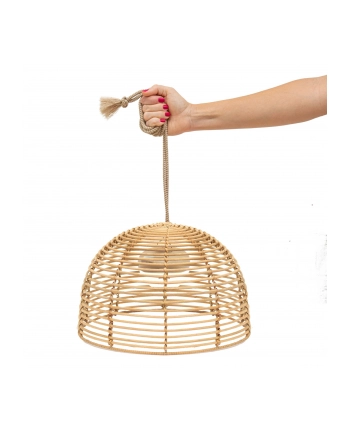 Bossa-Lampa Wisząca Zewnętrzna Led Rattan Akumulatorowa Ø35Cm LUMBOHXNW nr 1