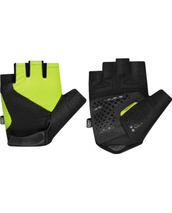 Rękawiczki rowerowe męskie r.XL Expert czarno żółte 941076 SPOKEY nr 1