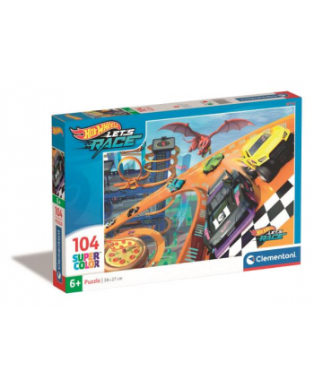 Clementoni Puzzle 104el Hot Wheels 25760