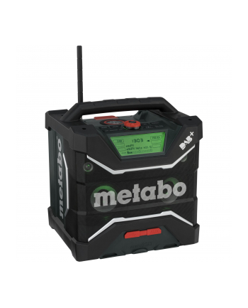 Radio budowlane Metabo RC 12-18 32W BT DAB+ + kabel sieciowy (bez akumulatora)