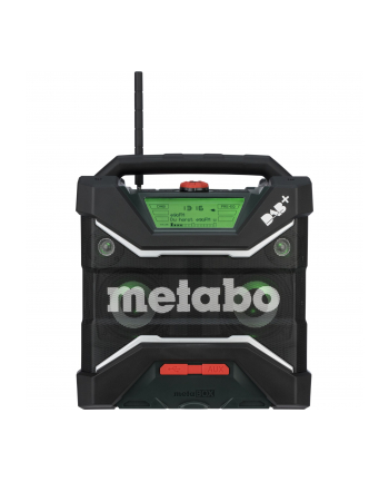 Radio budowlane Metabo RC 12-18 32W BT DAB+ + kabel sieciowy (bez akumulatora)