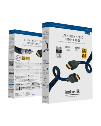 IN-AKUSTIK  KABEL HDMI PREMIUM 2.1 (3M) (IN00423530)  (IN00423530)