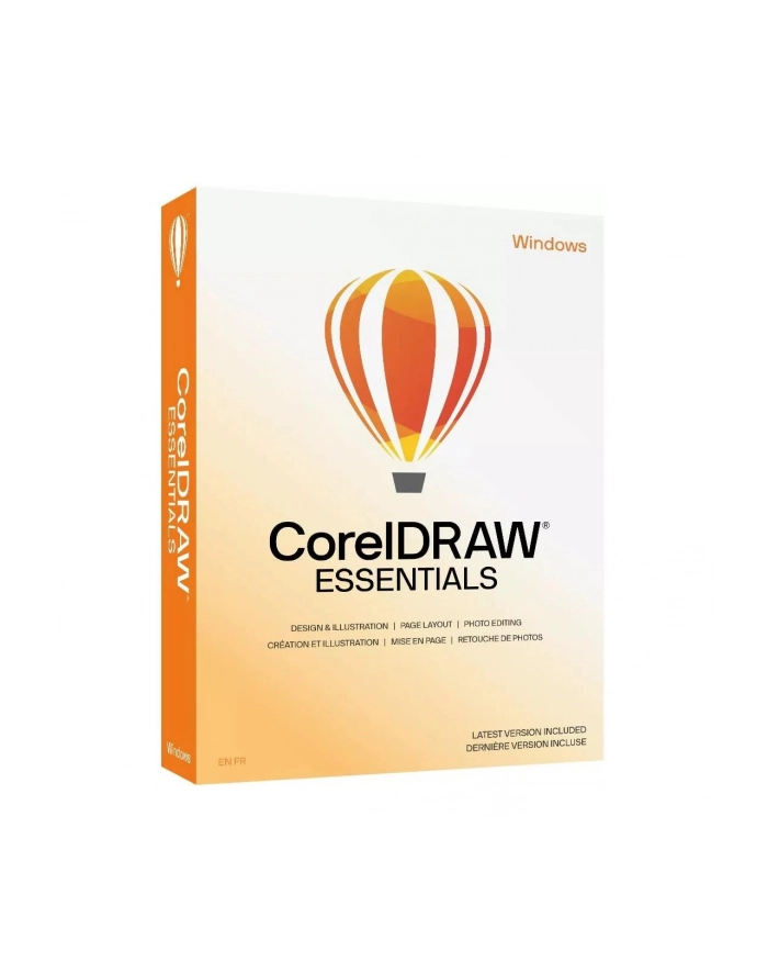 CorelDRAW Essentials 2024 Windows główny