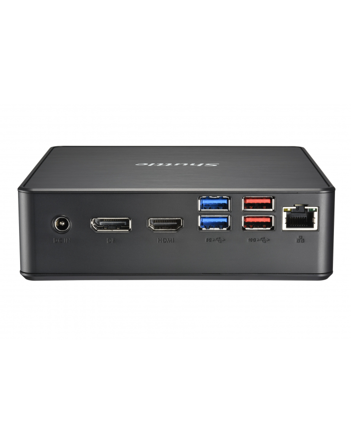 Shuttle Barebone NC40U5 Black (Core i5-1235U) 24/7, Dual Video, Ultra HD główny