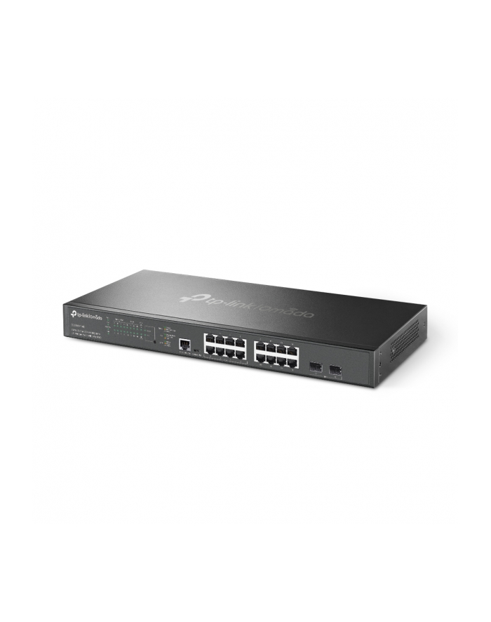 TP-LINK Switch SG3218XP-M2 16-Port Managed L2+ 8x 2.5G PoE+, 2x 10G SFP+ Slots główny