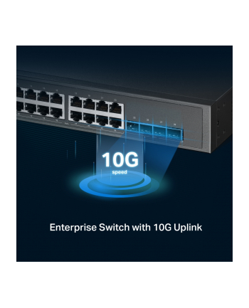 TP-LINK Switch SG3428XPP-M2 24x2.5GBit/4xSFP+ Managed 19'' Omada SDN, 500 W PoE, WiFi 7/6E/6