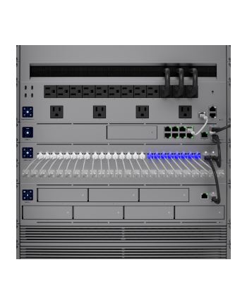 Ubiquiti Networks Ubiquiti Switch UniFi 16xRJ45 GBit/8xRJ45 2.5G/2xSFP+ Managed Max 19'' Rack-Mountable, 1,3'' Touchscreen