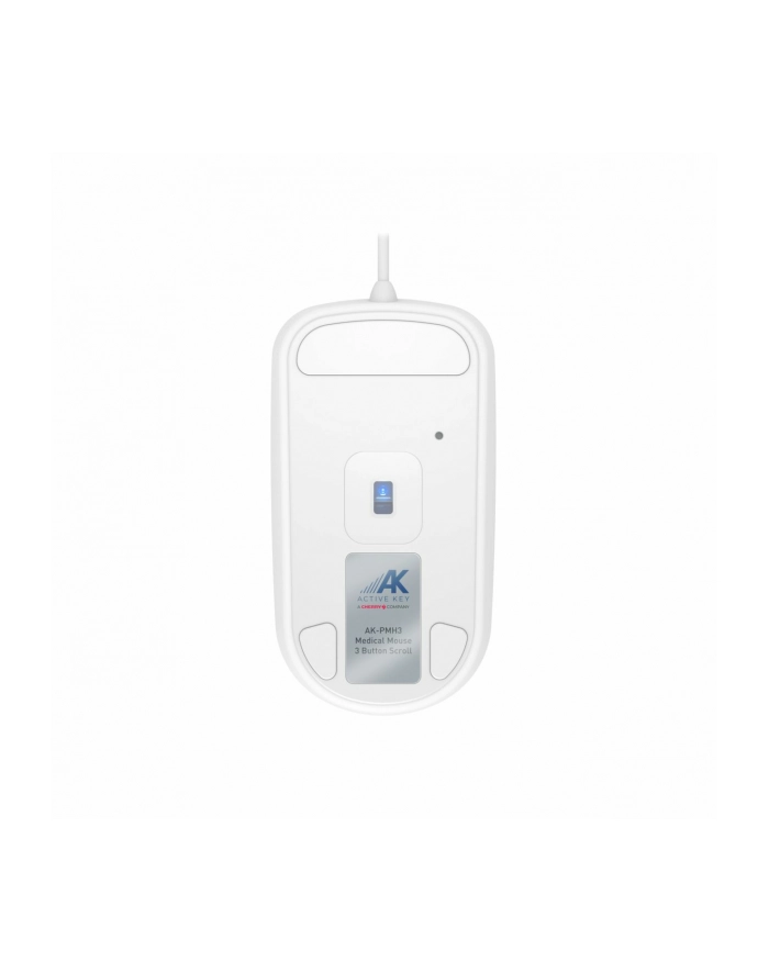 CHERRY Mouse AK-PMH3 Medical 3-Button Scroll corded sealed Kolor: BIAŁY IP68 kabelgebunden, 3-Button-Scroll-Steuerung, IP68 główny