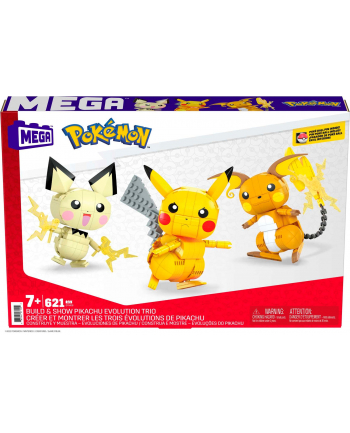 mattel MEGA CONSTRUX Pokemon Pikachu Trio 3-pak GYH06 /4