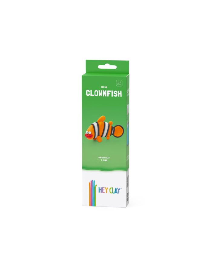 tm toys Hey Clay Masa plastyczna Błazenek 3 puszki 30058CEE3 główny