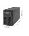 qoltec Zasilacz awaryjny UPS 1kVA | 1000W | Power Factor 1.0 | LCD | EPO| USB | On-line - nr 20