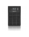 qoltec Zasilacz awaryjny UPS 3kVA | 3000W | Power Factor 1.0 | LCD | EPO| USB | On-line - nr 3