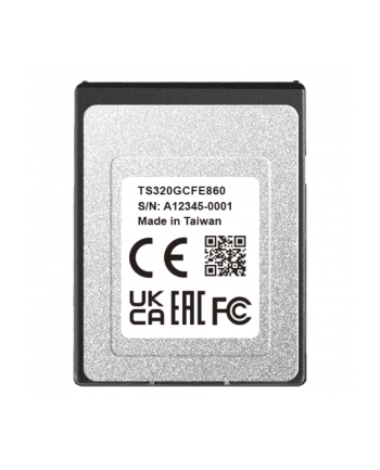 TRANSCEND 320GB CFExpress Card 2.0 SLC mode nr 1