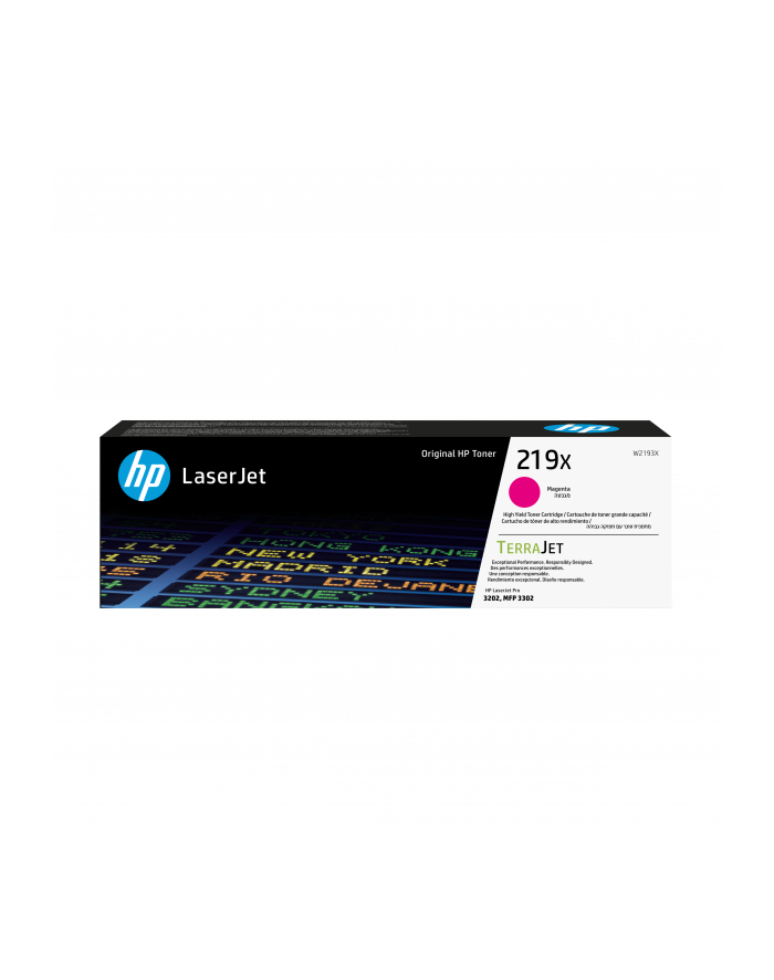 hp inc. HP 219X High Yield Magenta Original LaserJet Toner Cartridge główny