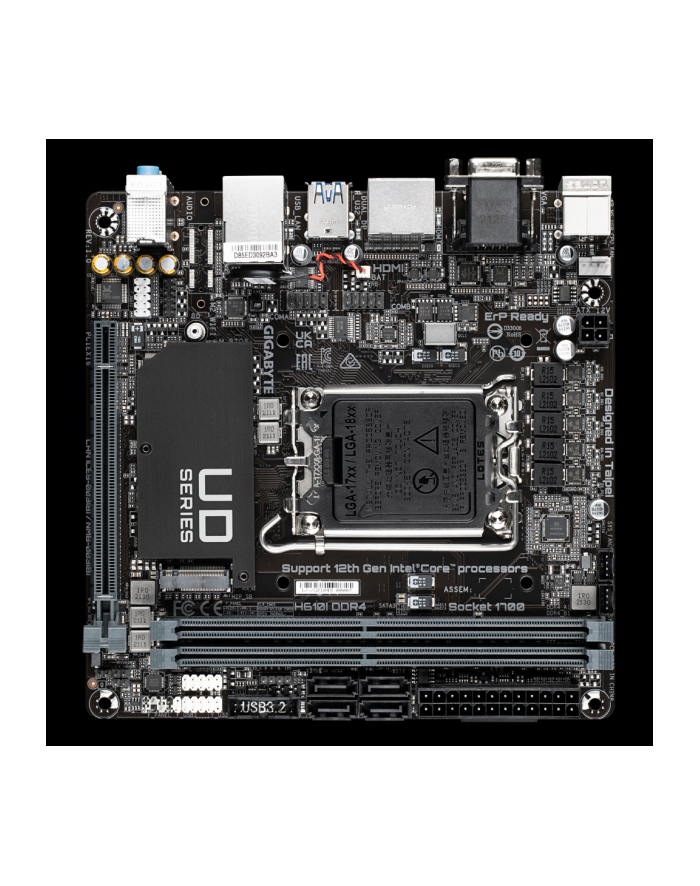 GIGABYTE H610I LGA1700 1xHDMI 1xDP główny